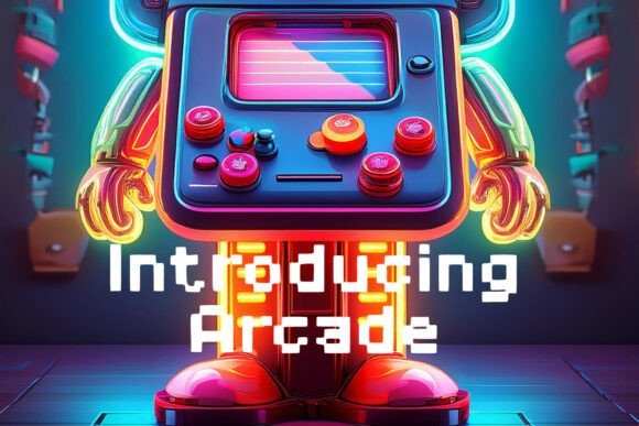 Arcade Font: Nostalgic Display for Crafters