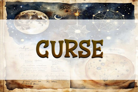 Curse Fonts: A Bold Display for Creative Projects