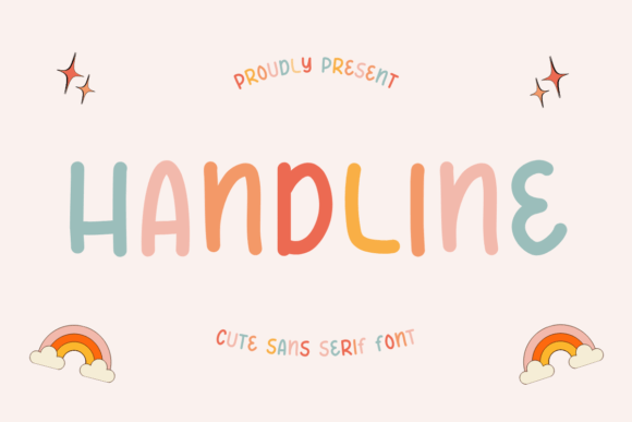 Handline: A Cute Sans Serif Font for Digital Fonts