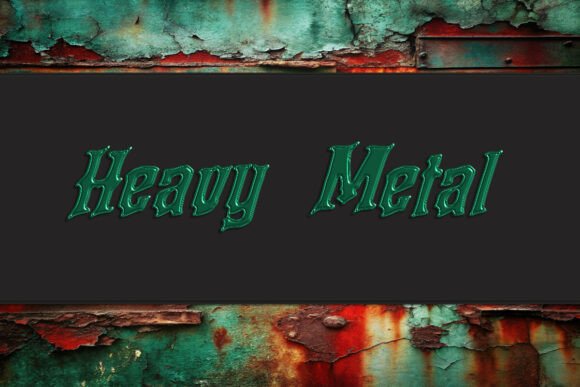 Heavy Metal Fonts for Bold Display Design