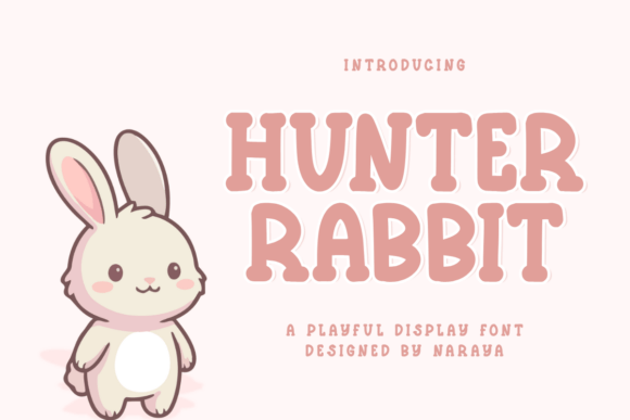 Hunter Rabbit Display Font