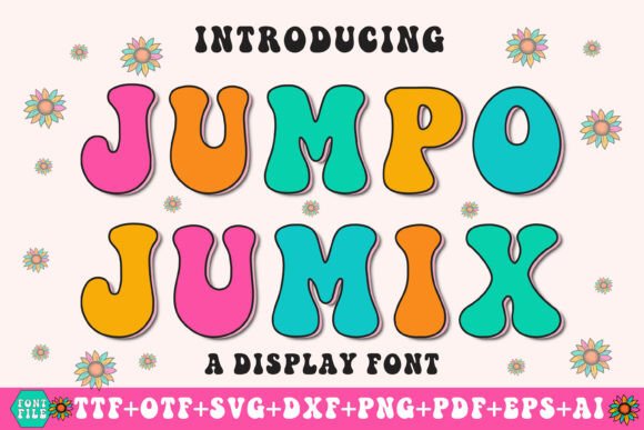 Jumpo Jumix: Retro Boldness for Embroidery