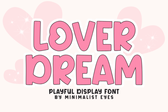 Lover Dream: A Whimsical Embroidery Font