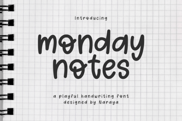 Monday Notes: Fonts with a Playful Edge