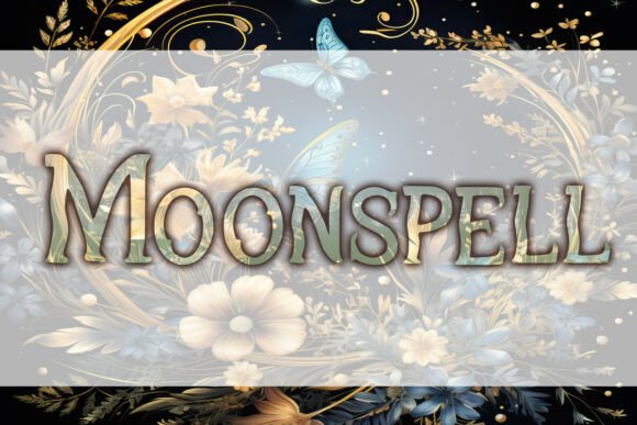 Moonspell: A Versatile Display Font for Digital Sellers