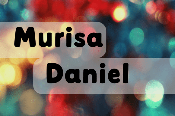 Murisa Daniel: A Cheerful Sans Serif Font for Digital Sellers