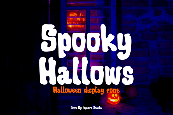 Spooky Hallows: A Halloween Display Font for Bold Branding