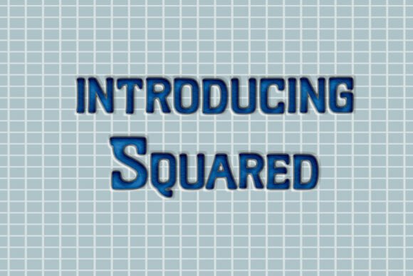 Squared: A Display Font for Modern Branding