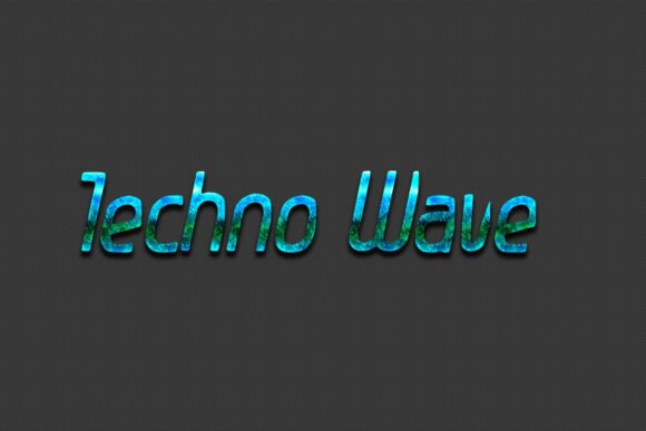 Techno Wave Fonts for Display Designs