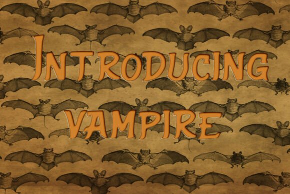 Vampire: A Display Font for Dramatic Branding