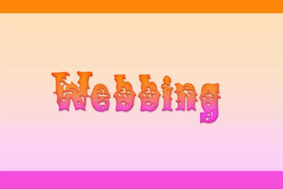 Webbing Fonts: A Display Typeface for Dynamic Design