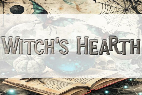 Witchs Hearth: A Mystical Display Font for Bold Brands