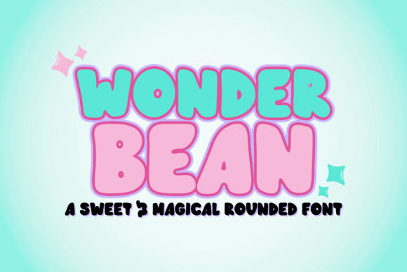 Wonderbean: A Magical Display Font for Creative Branding